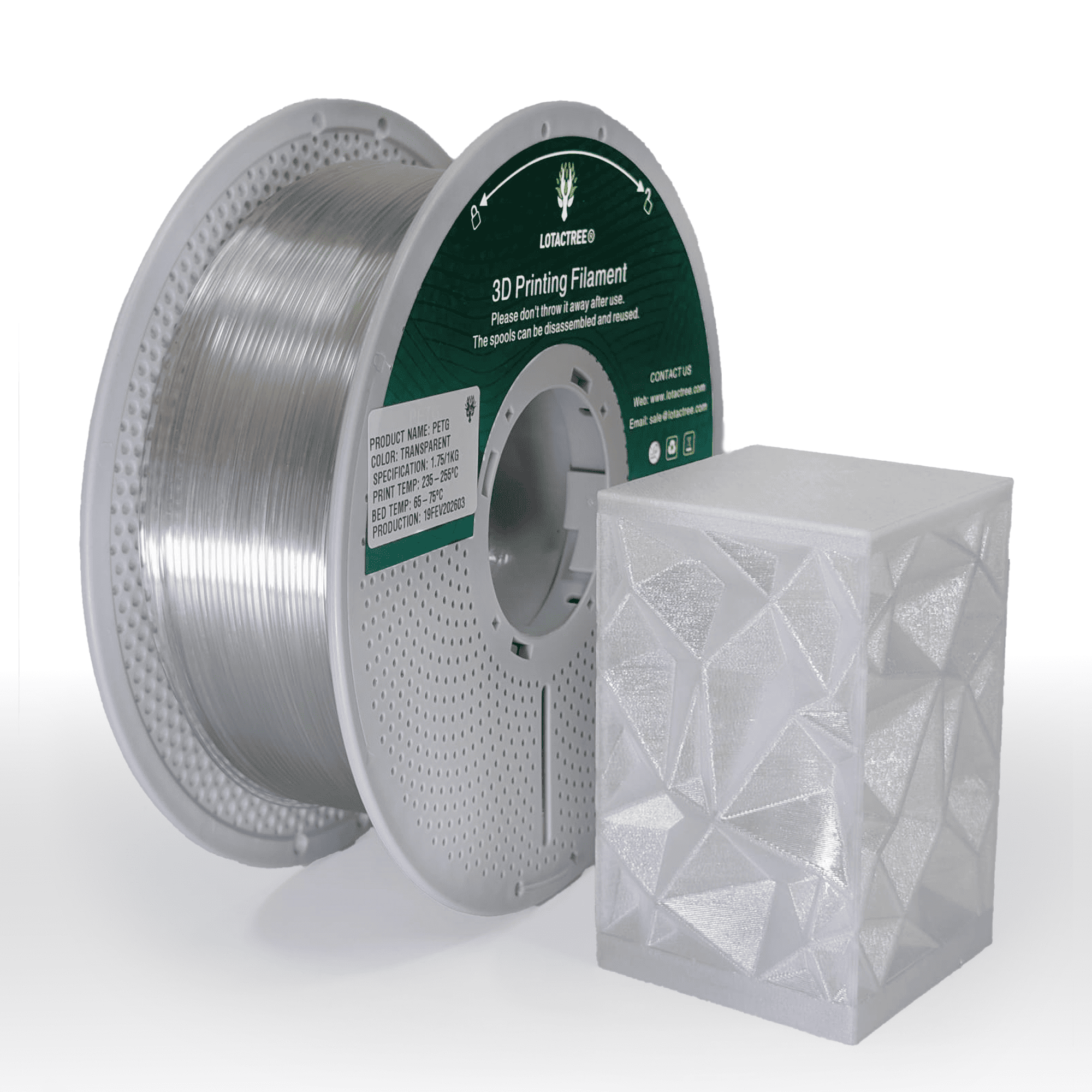 LOTACTREE PETG Transparent
