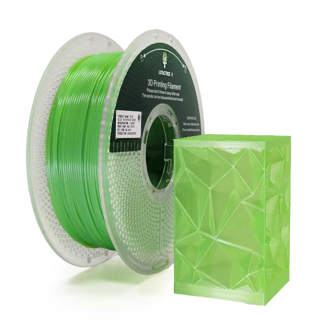 LOTACTREE PETG Transparent Green
